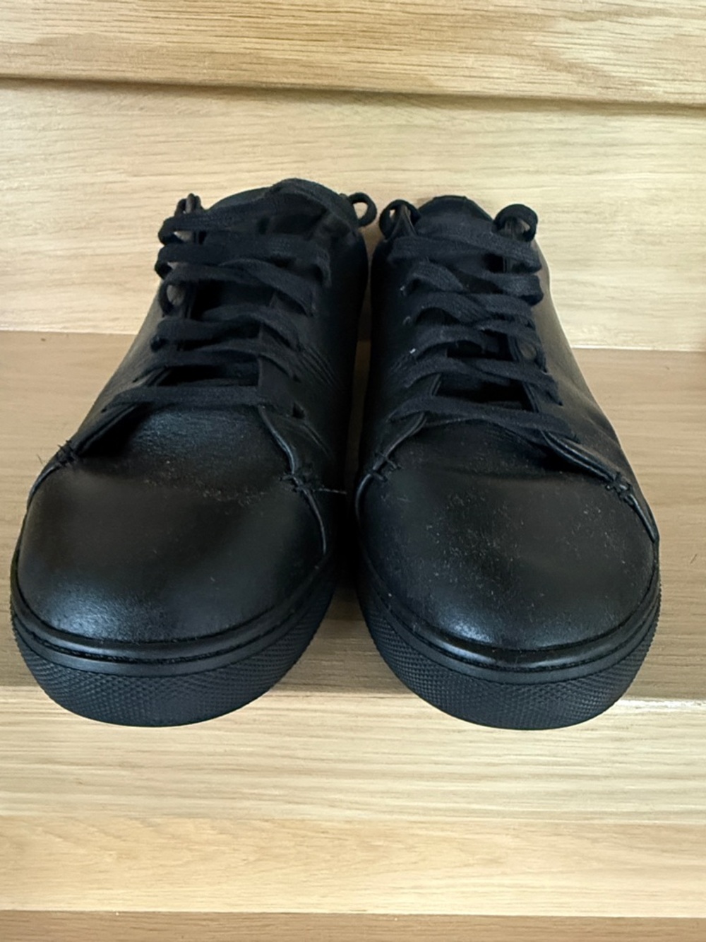 Thursday Boot Company Men's Black Vachetta Leather Low-Top Sneakers Sz 9.5 - Picture 7 of 16